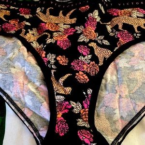 VS animal print undie